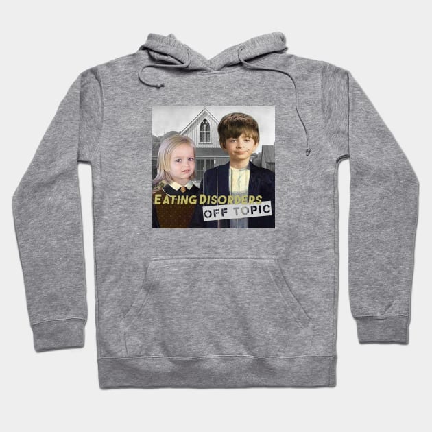 Joy and Adam American Gothic Hoodie by Eating Disorders Off Topic 